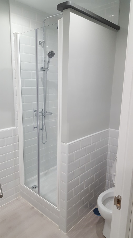 Baño montado por nosotros