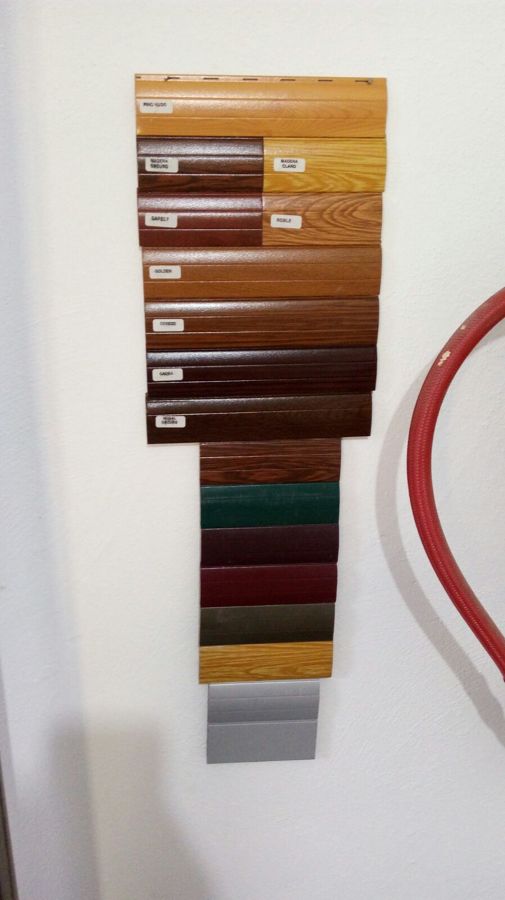 Muestra de persianas