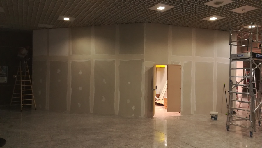 Tabique provisional