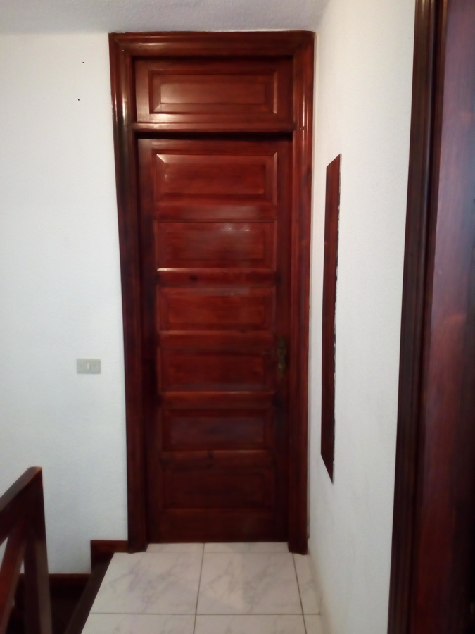 Color original de la puerta