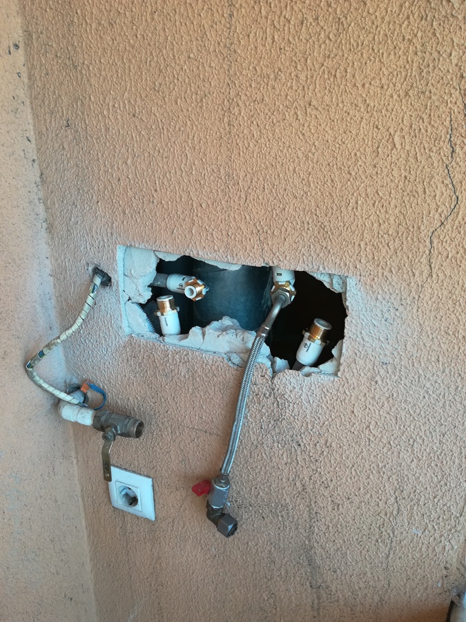 Modificacion tuberias plastico por inox