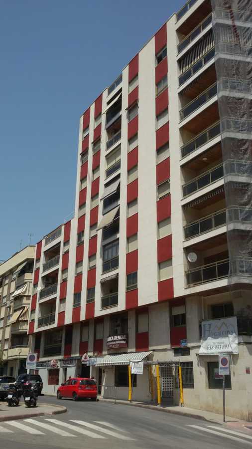 Fachada en calle Sefarad de Jaen