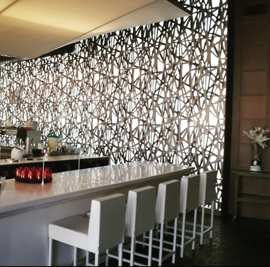 Panel decorativo, corte por laser