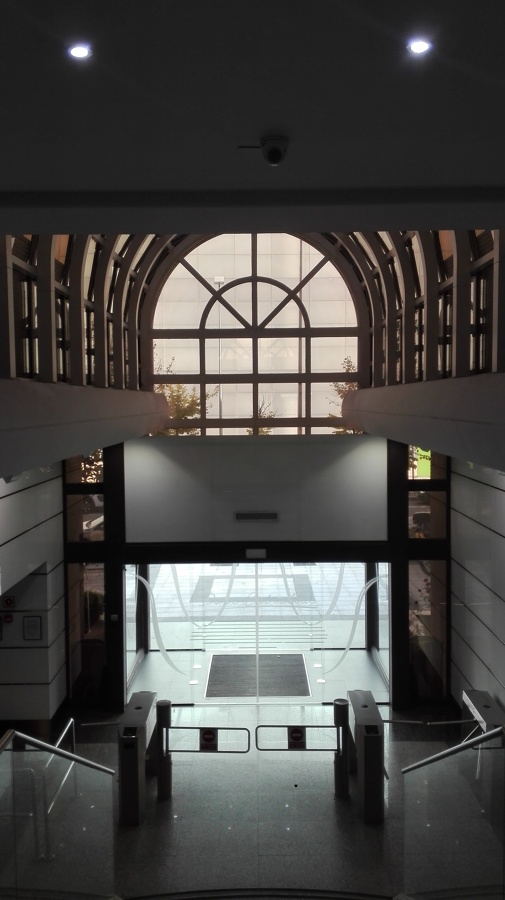 Interior hall edificio 12 estrellas