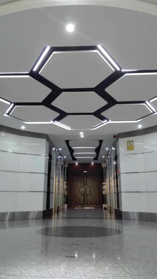 Interior hall edificio 12 estrellas