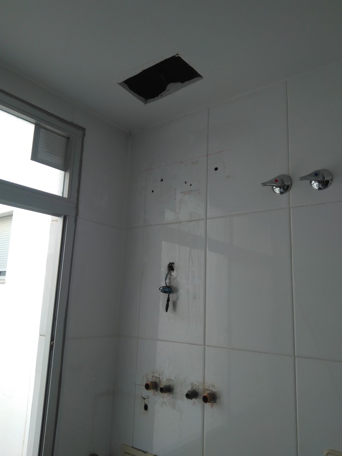 Instalacion caldera mural de gas condensación