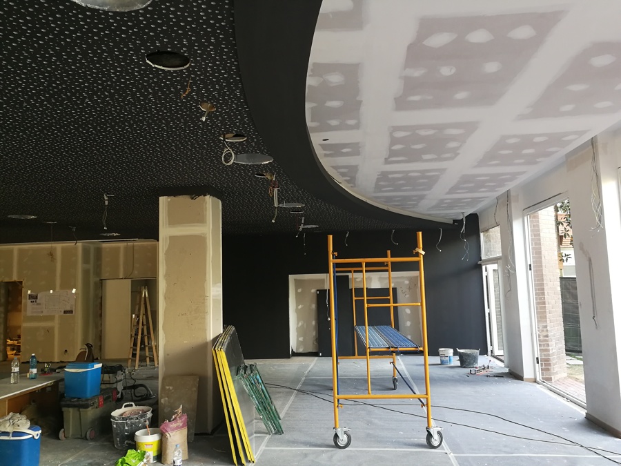 Decoración placa perforada