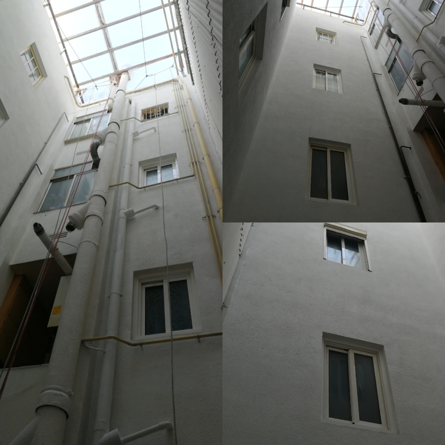 Rehabilitación de fachadas sin andamios mediante trabajos verticales