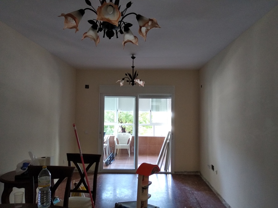 Alisado techo y paredes y pintado