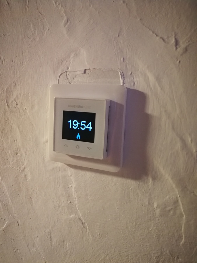 Termostato suelo radiante electrico