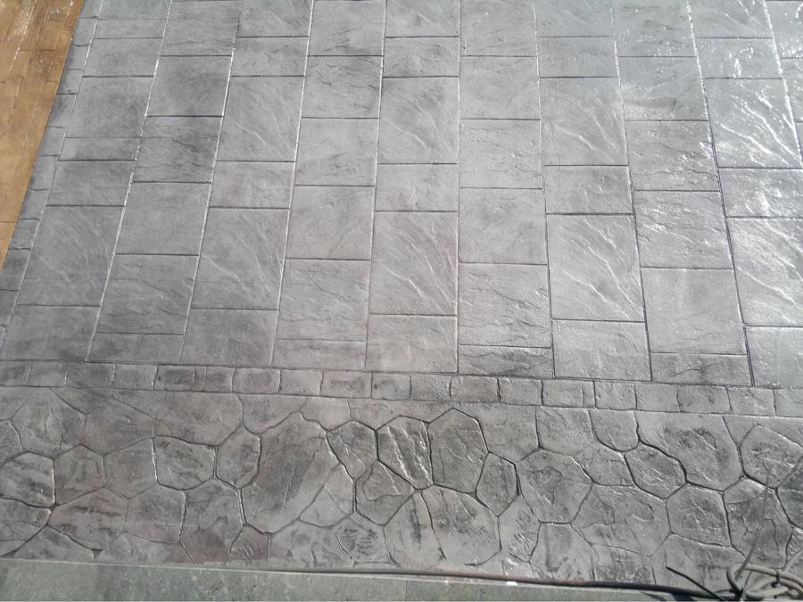 Hormigon impreso