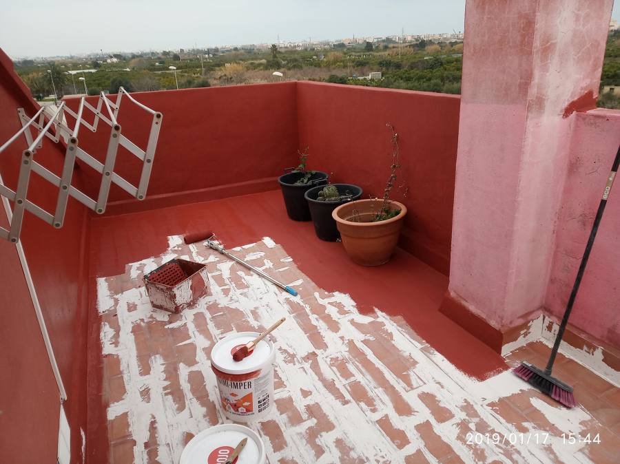 areglar y impermeabilizar terraza