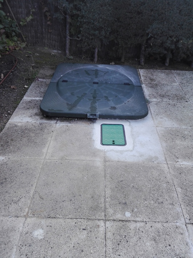 Instalación de caja de registro para llave de paso