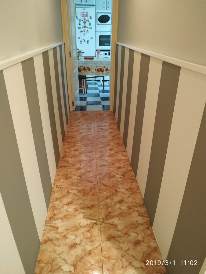 Friso media altura bicolor