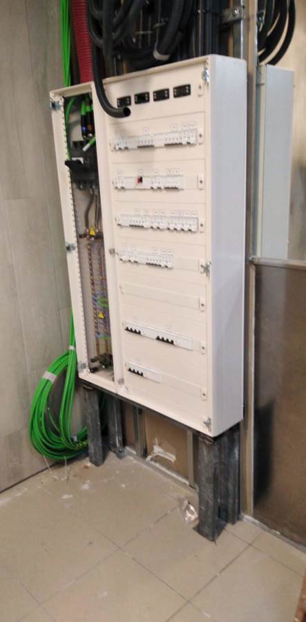 Instalación de un cuadro en Mercadona Murcia, Mazarron