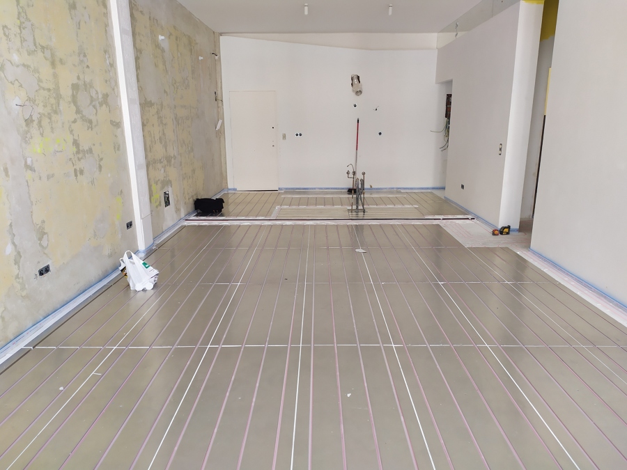 Suelo radiante y refrescante