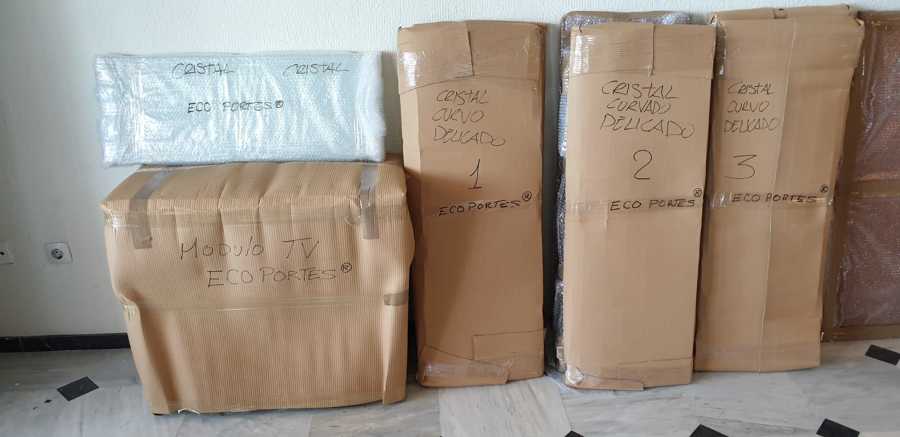 Embalaje de mobiliario