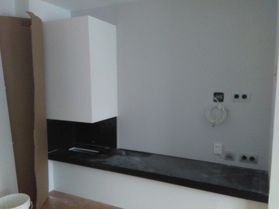 Muble estufa bioetanol