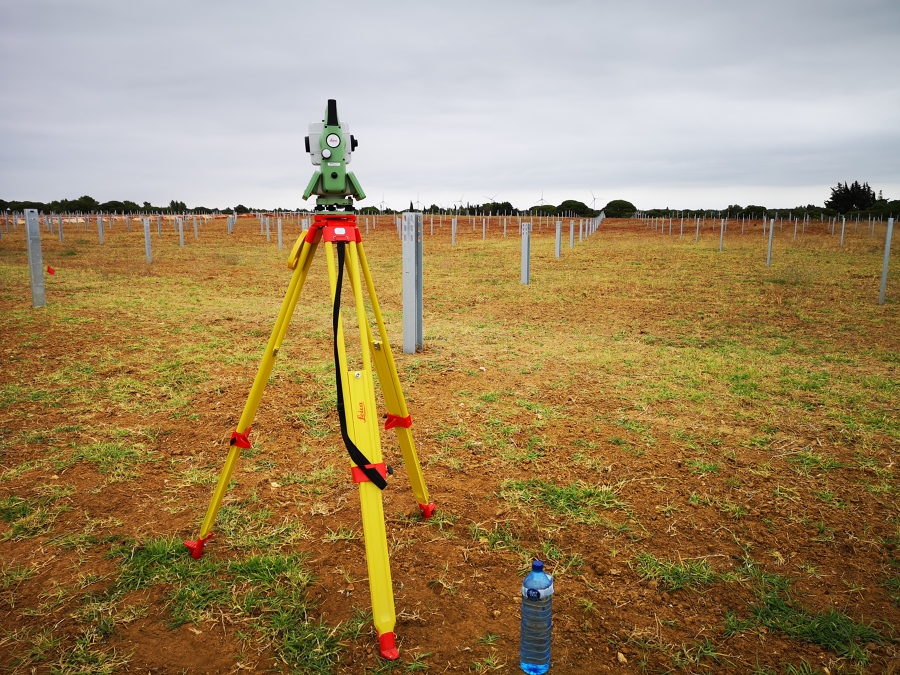 Replanteo de incas | Leica TS16