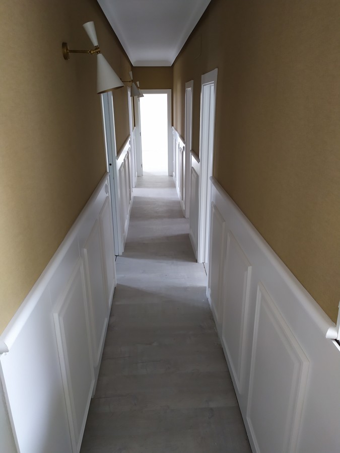 LACADO DE FRENTE,COLOCACION DE PAPEL Y COLOCACION DE MOLDURA ORAK