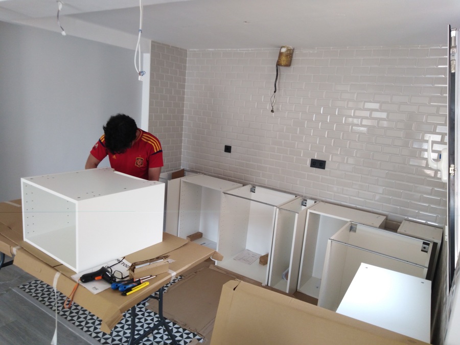 MONTAJE COCINA IKEA
