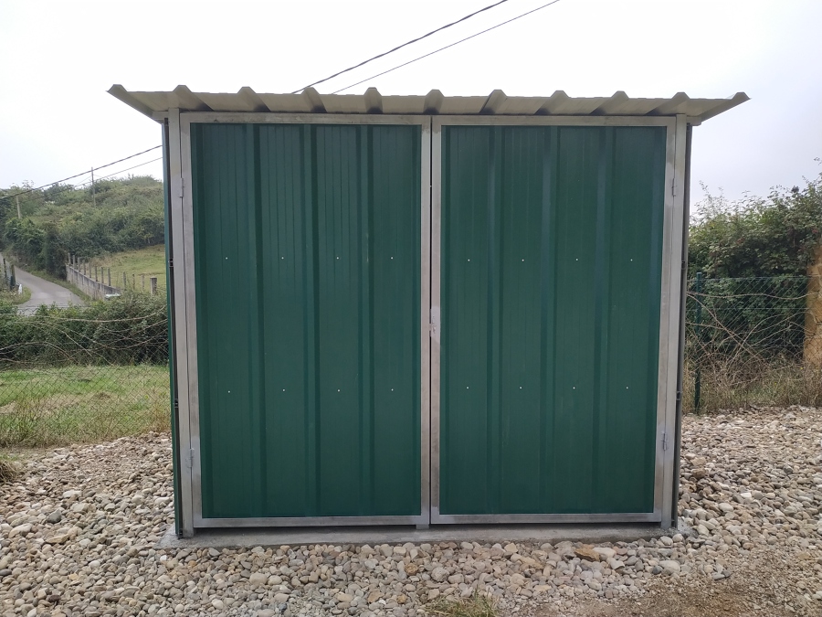 Caseta de aperos terminada