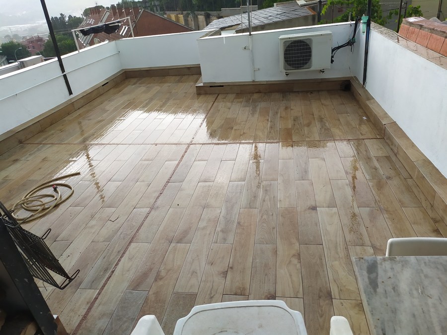 Terraza transitable