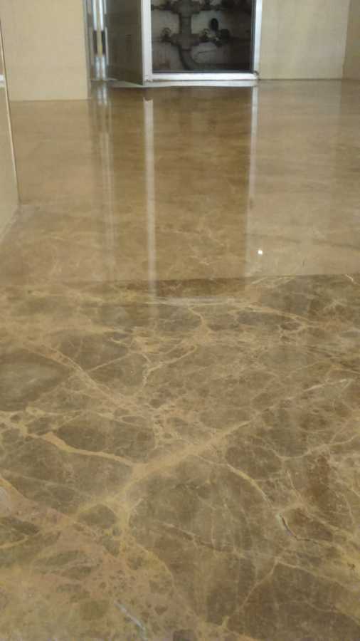 Vitrificado de diamante, terrazo y mármol 2.