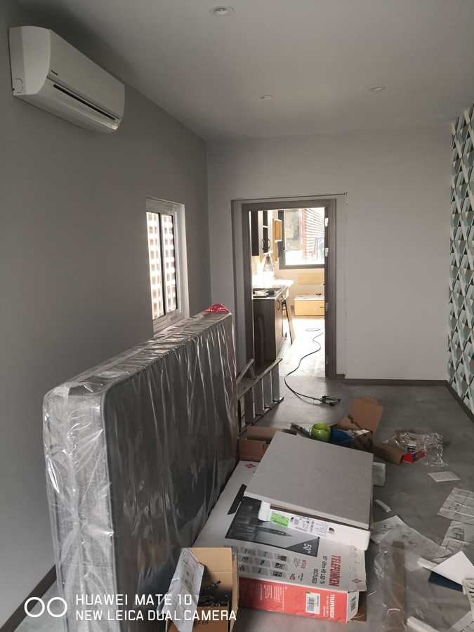 Obras piso piloto Student Housig