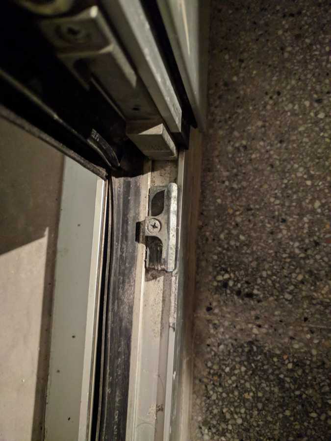 Entrada de agua por las juntas