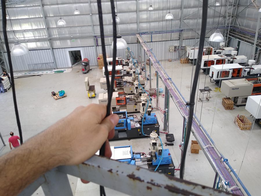 Instalación de Luminarias y Cableado de Red en Alturas