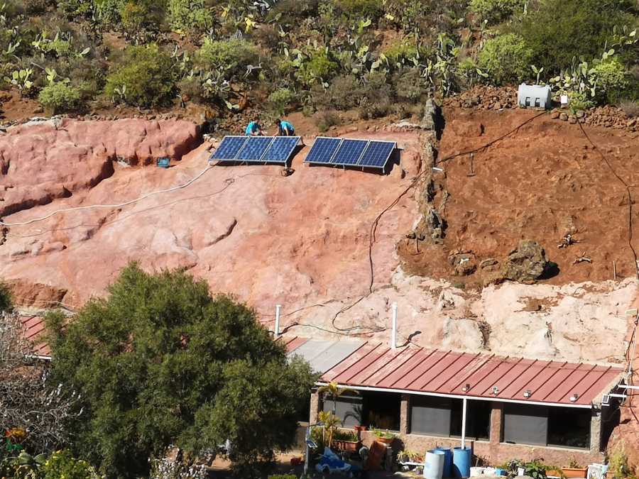 Fotovoltaica en una vivienda Rural