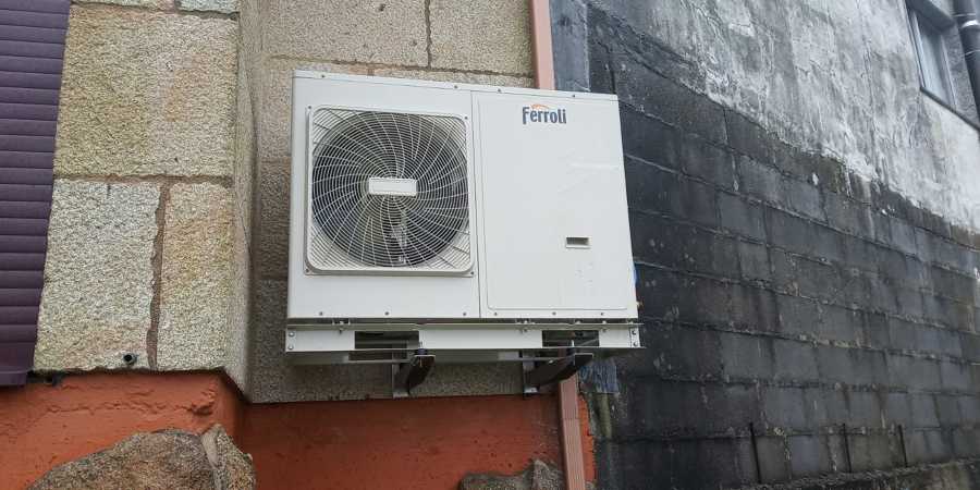 Instalación aerotermia