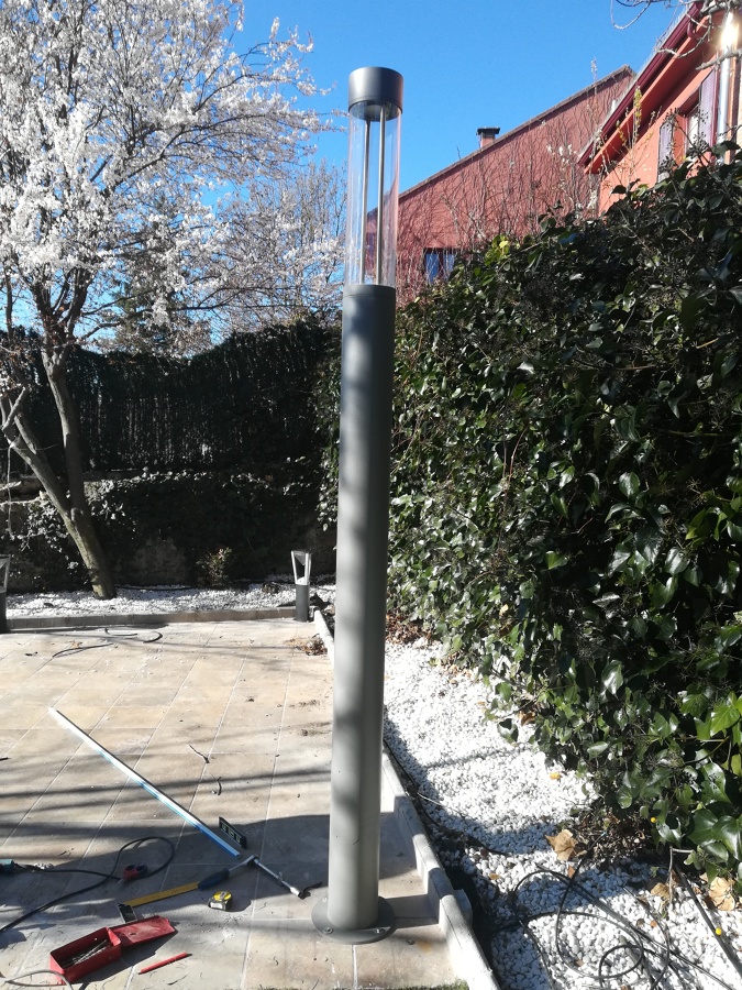 Instalavion de torre led