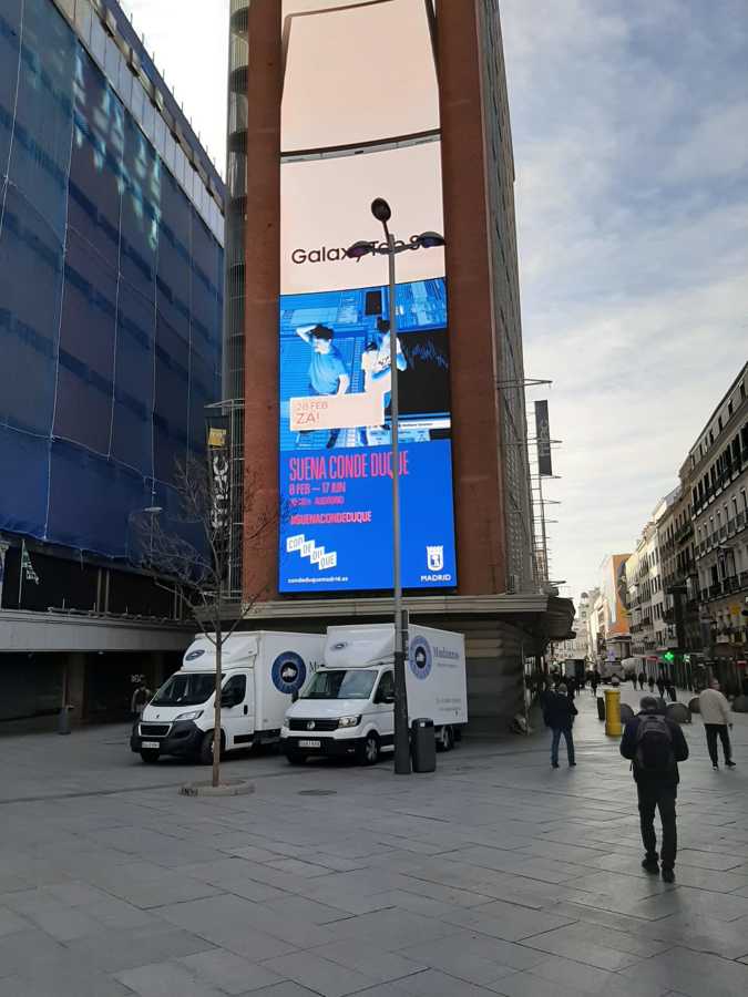 Mudanza de oficina en Madrid centro