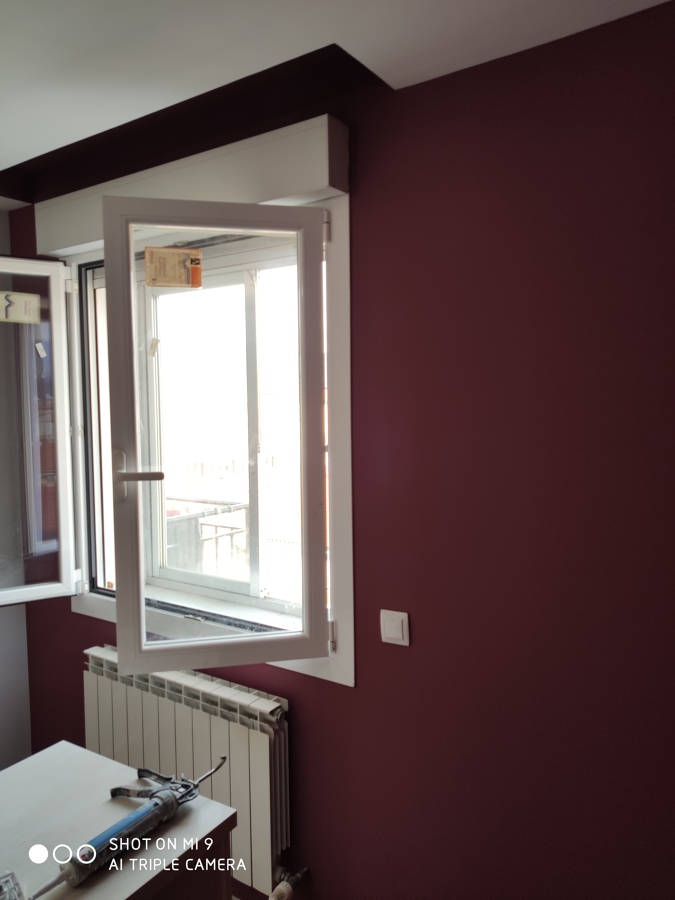 Quitar gotele y pintura.