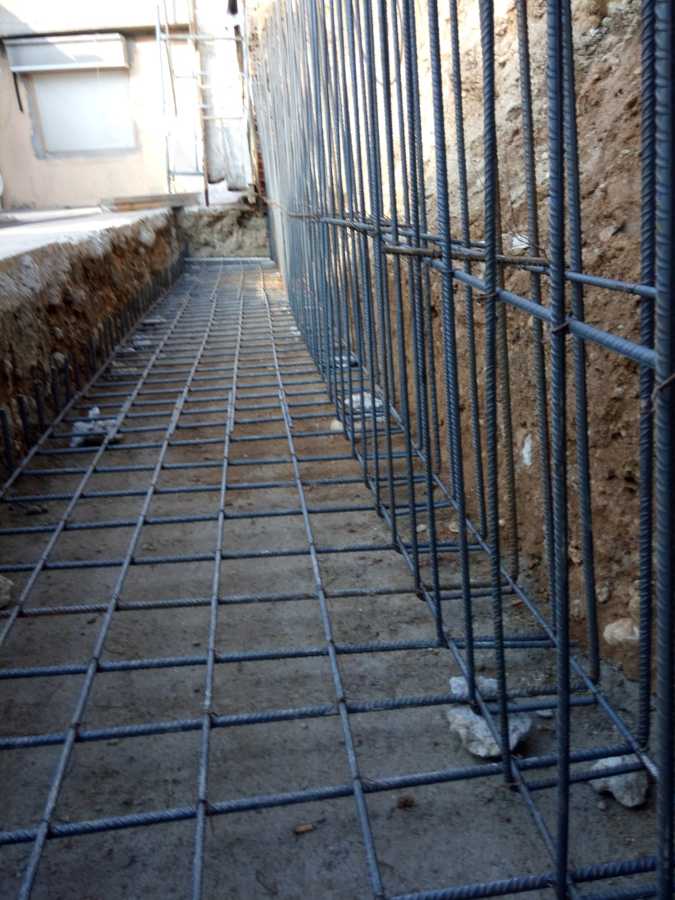 Hierro muro contención