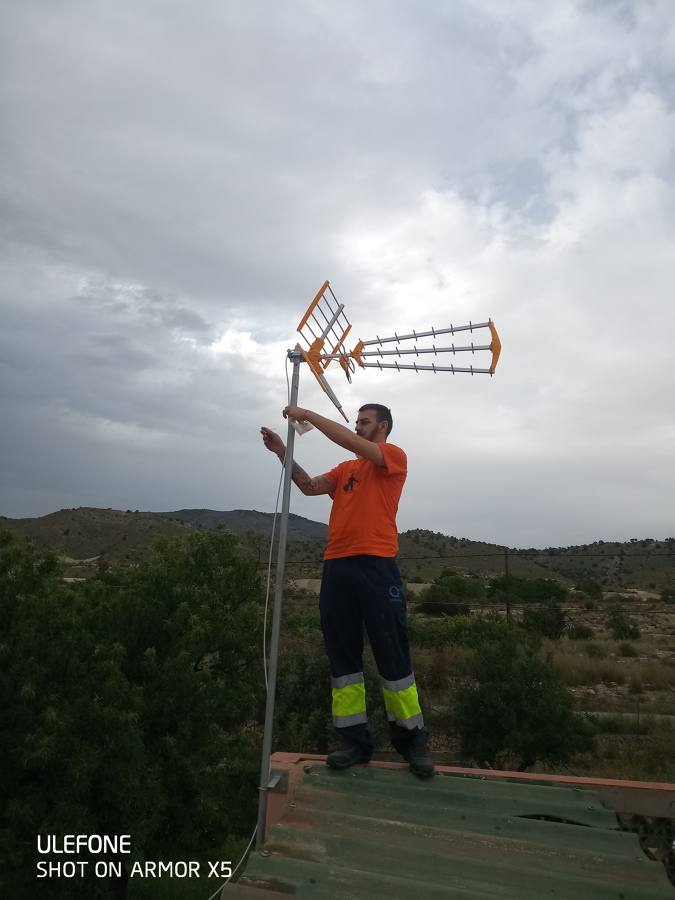 Instalacion antena TDT