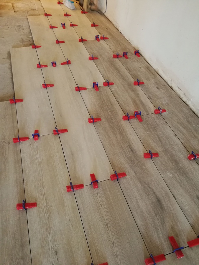 Enracholado de suelo