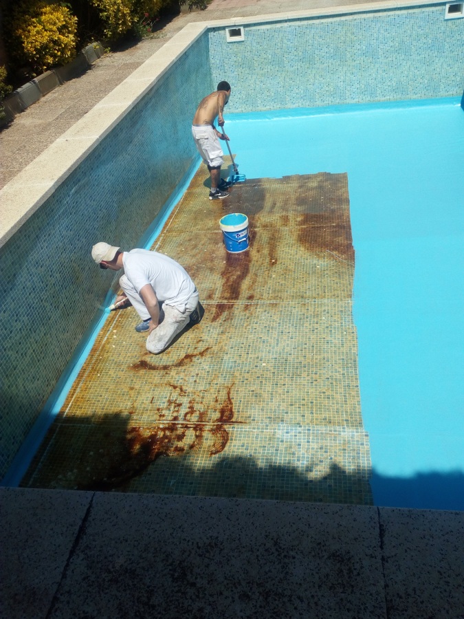 Pintar piscina