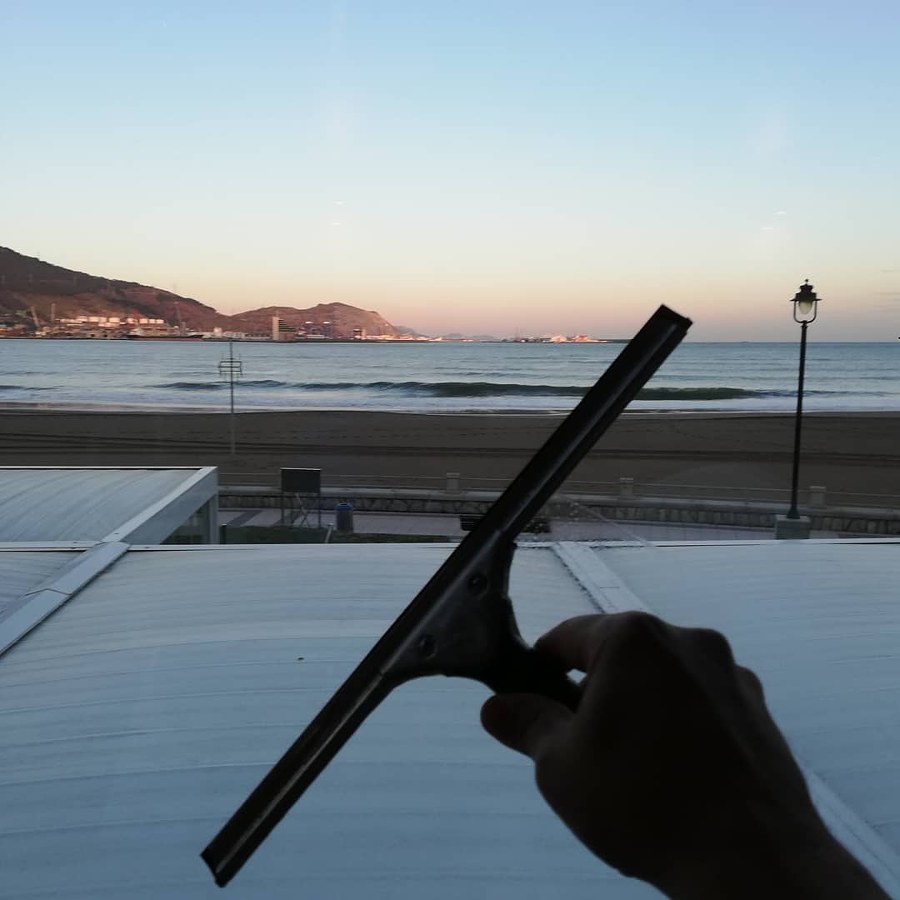 limpieza de cristales