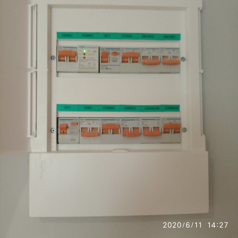 Caja general de mando y proteccion Vivienda Madrid