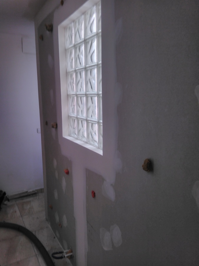 Trasdosado y posterior inyección