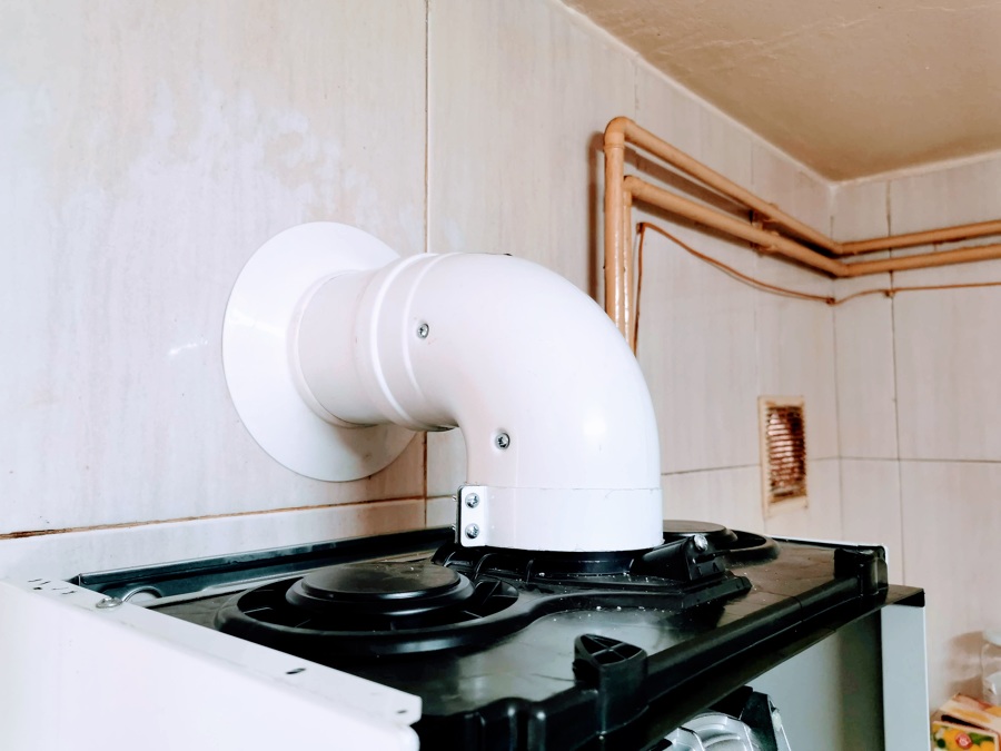 Salida de humos caldera condensación