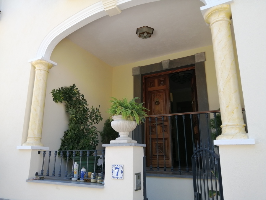 Decoración efecto mármol