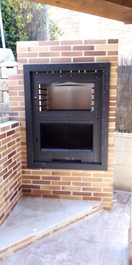 HORNO DE CHAPA EN EXTERIOR
