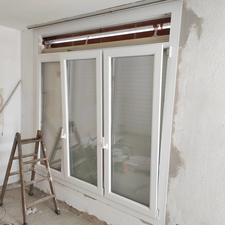 Reforma por PVC blanco