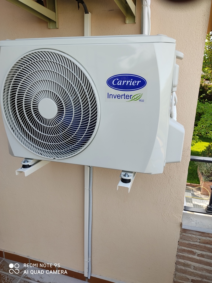 Instalacion de compresor A/A