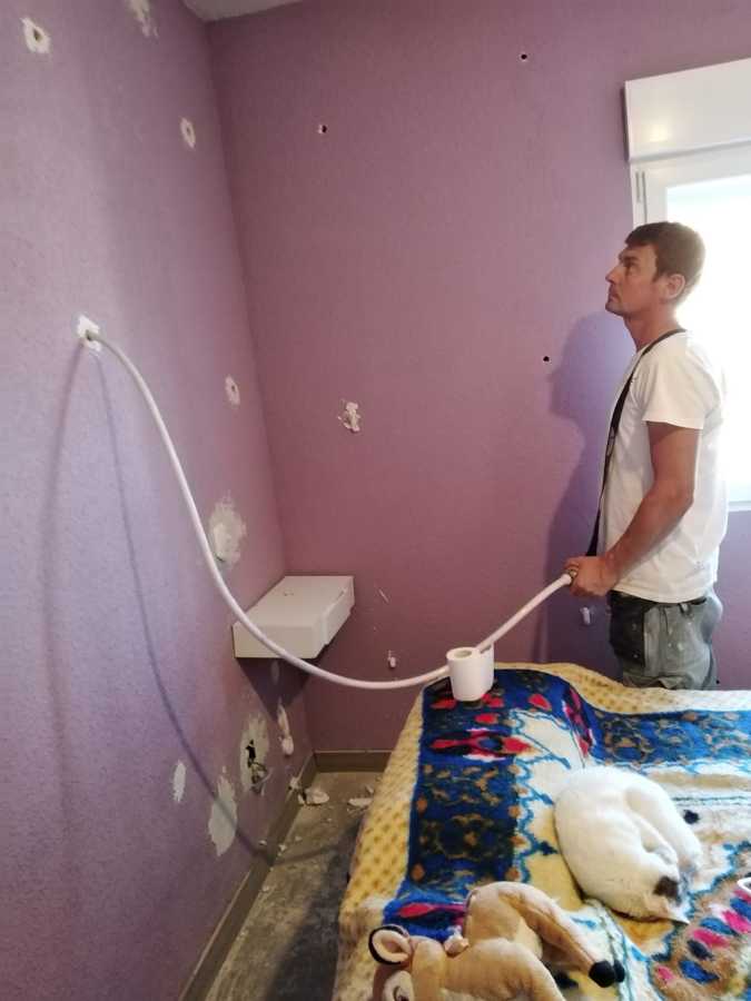 Inyectado de espuma térmica AISLAFOAM