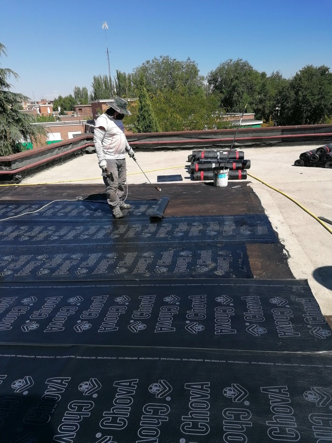 Impermeabilización cubierta